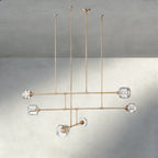 Damuet Mobile Round Chandelier 48", 62" - fovolighting