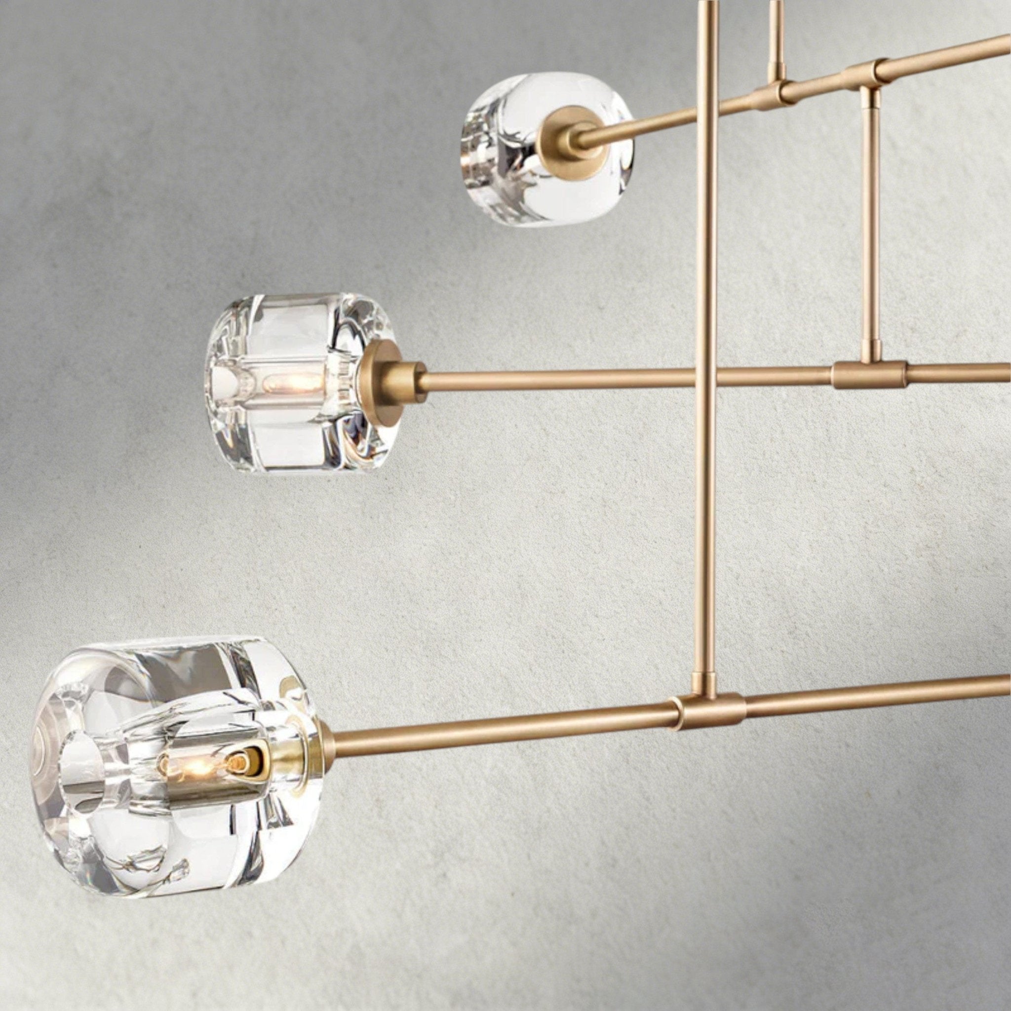 Damuet Mobile Round Chandelier 48", 62" - fovolighting