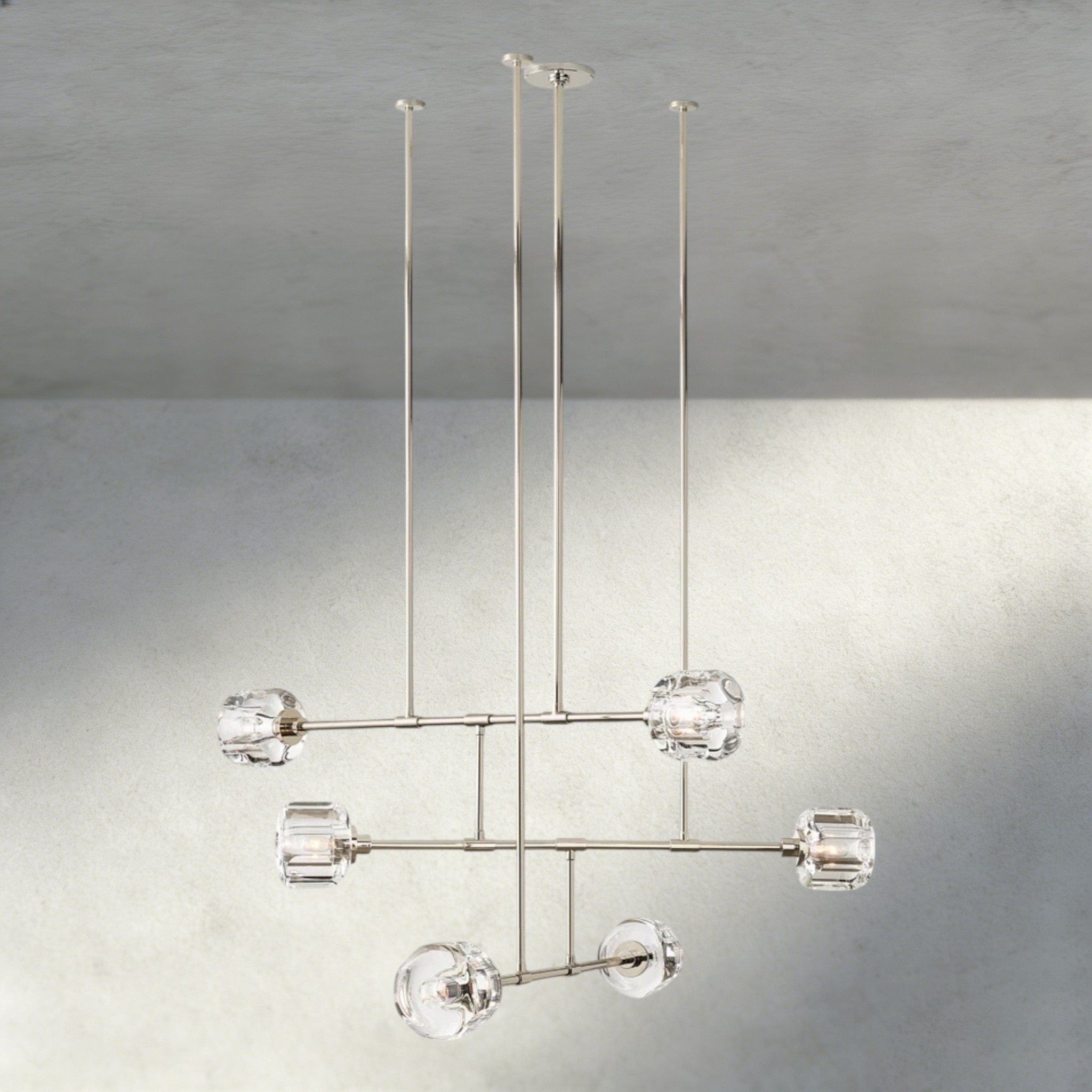 Damuet Mobile Round Chandelier 48", 62" - fovolighting
