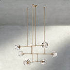 Damuet Mobile Round Chandelier 48", 62" - fovolighting