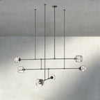 Damuet Mobile Round Chandelier 48", 62" - fovolighting