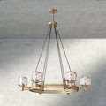 Damuet Round Chandelier 36", 48", 60" - fovolighting
