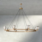 Damuet Round Chandelier 36", 48", 60" - fovolighting