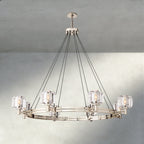 Damuet Round Chandelier 36", 48", 60" - fovolighting