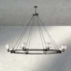 Damuet Round Chandelier 36", 48", 60" - fovolighting