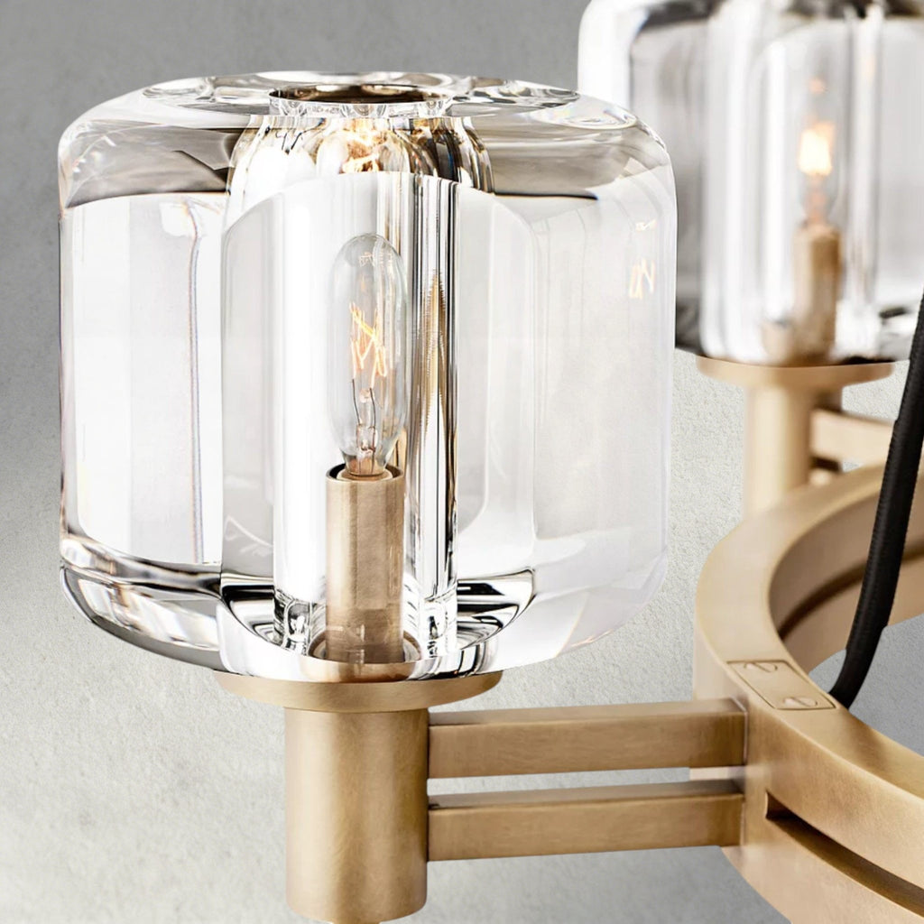 Damuet Round Chandelier 36", 48", 60" - fovolighting