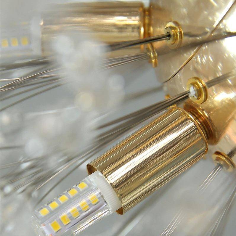 Dandelion Crystal Globe Chandelier - fovolighting