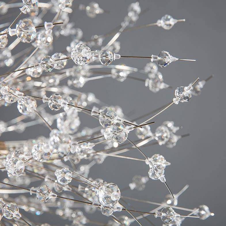 Dandelion Crystal Globe Chandelier - fovolighting