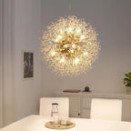 Dandelion Crystal Globe Chandelier - fovolighting