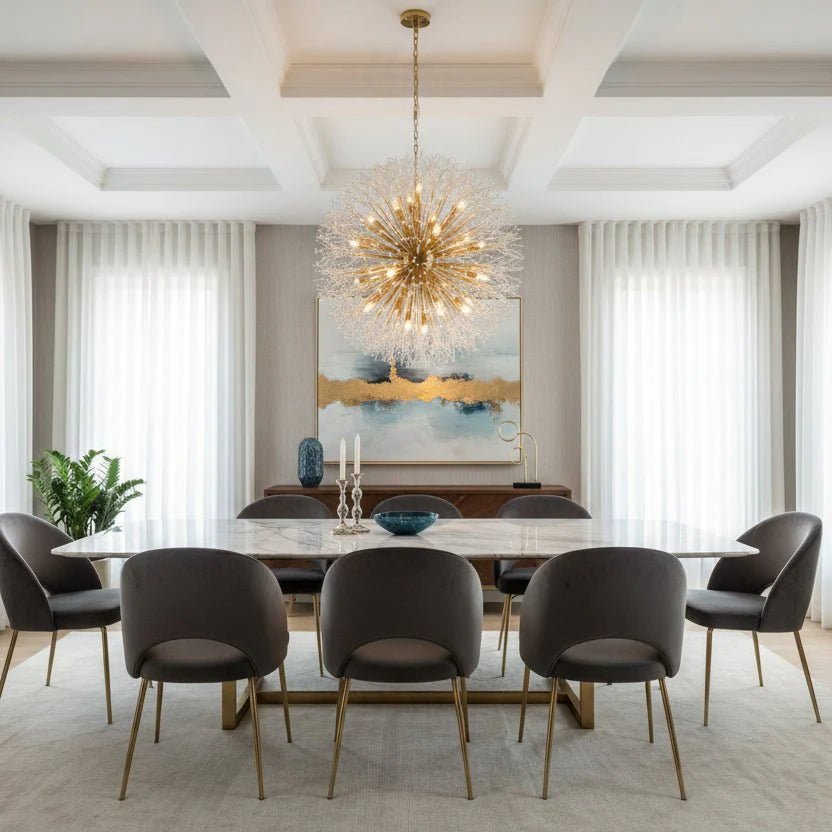 Dandelion Round Chandelier - fovolighting
