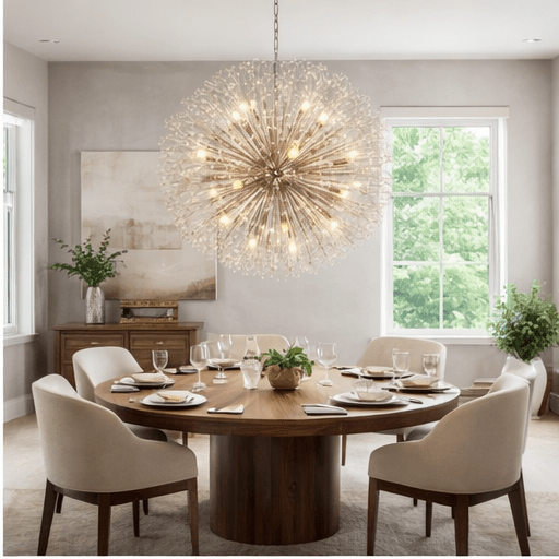Dandelion Round Chandelier - fovolighting