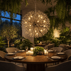 Dandelion Round Chandelier - fovolighting
