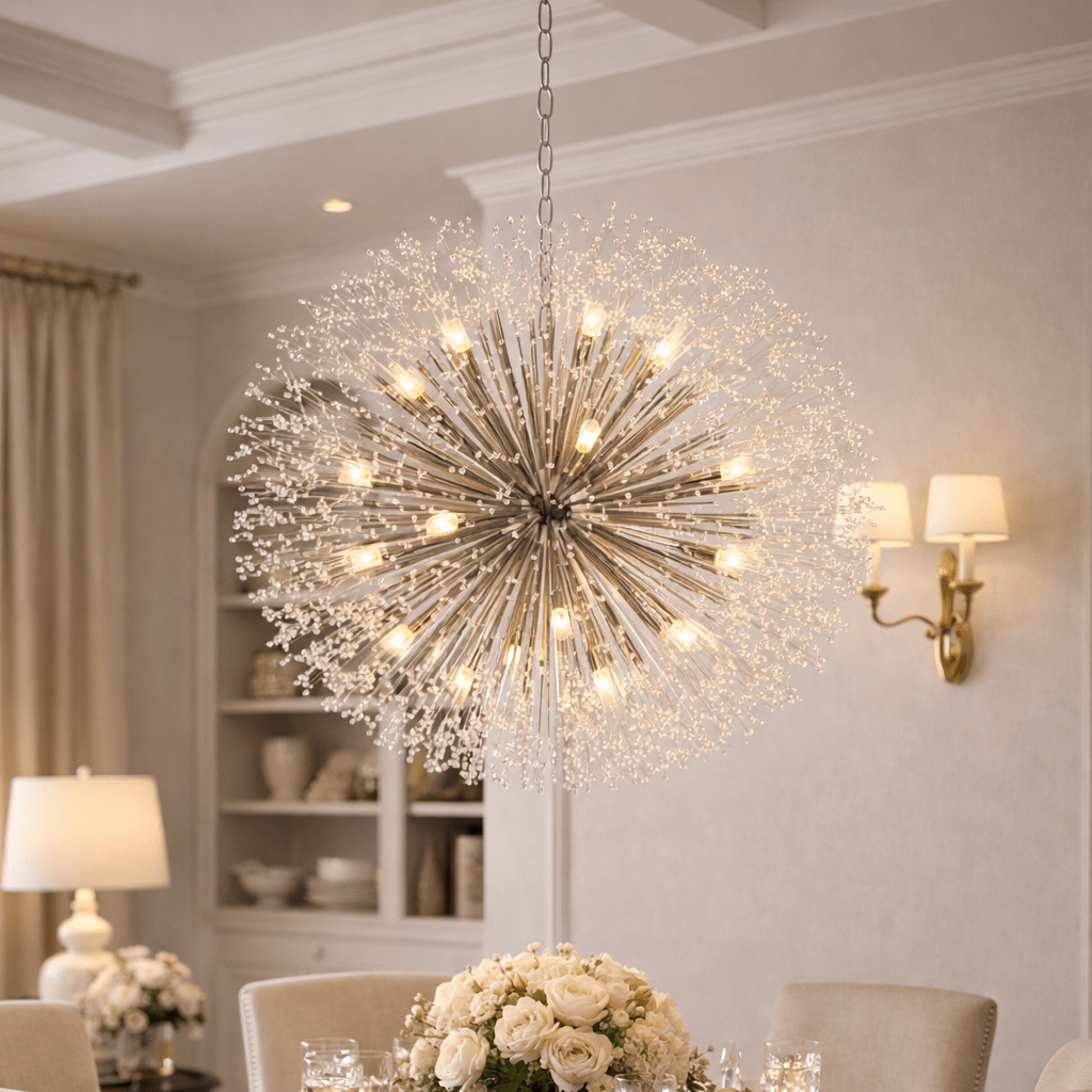 Dandelion Round Chandelier - fovolighting