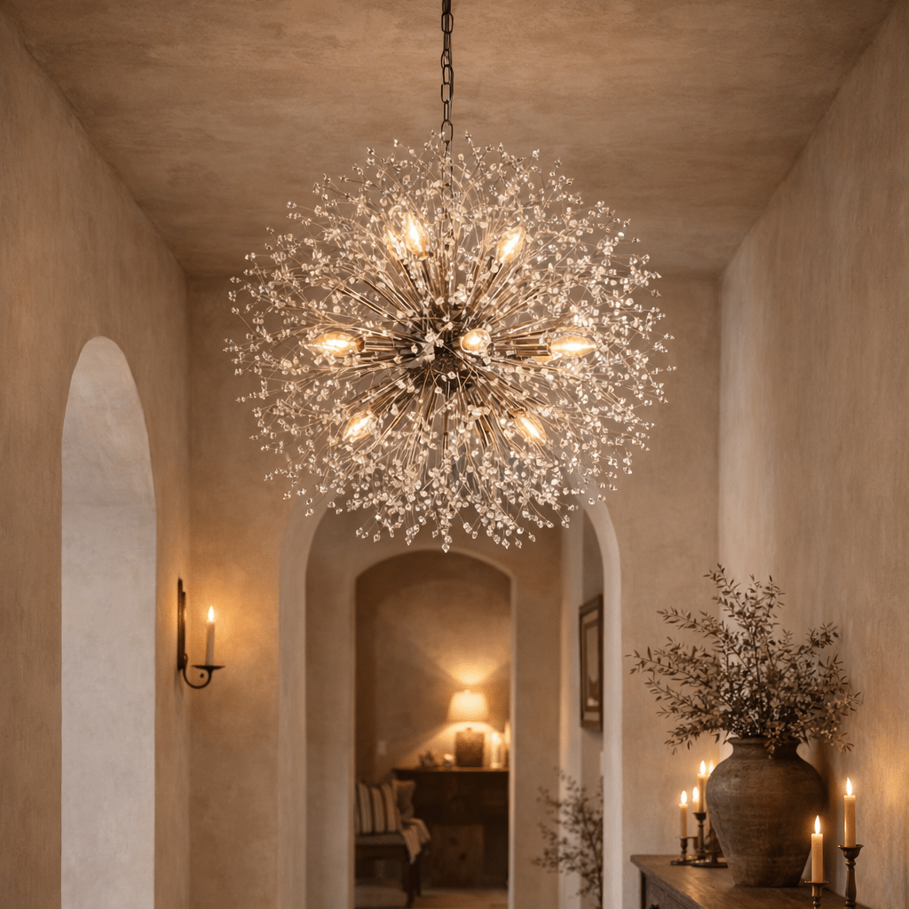 Dandelion Round Chandelier - fovolighting