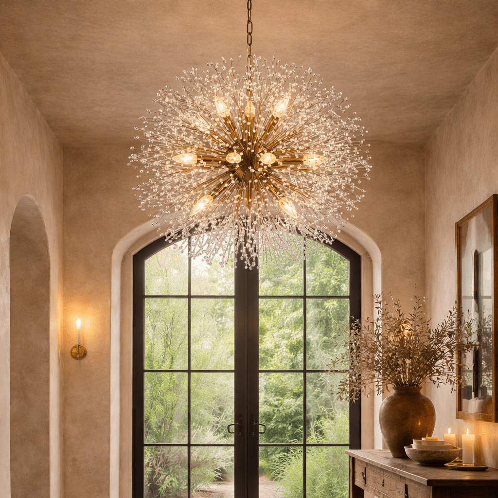 Dandelion Round Chandelier - fovolighting