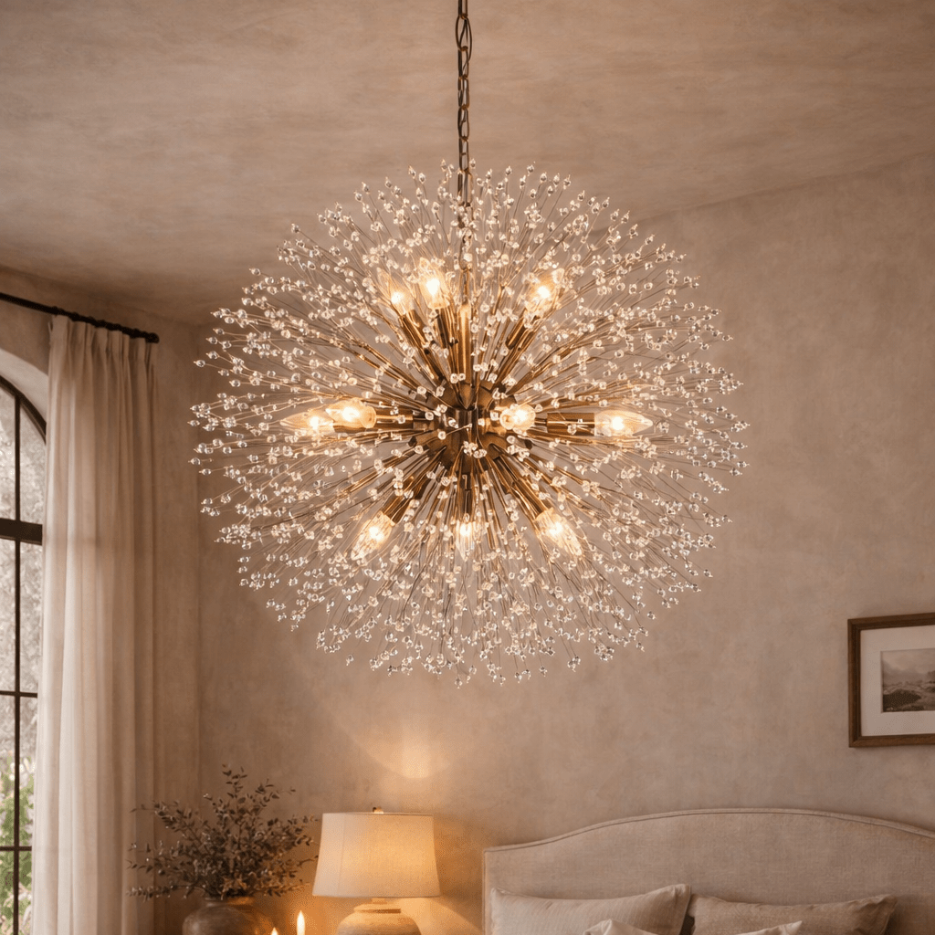 Dandelion Round Chandelier - fovolighting