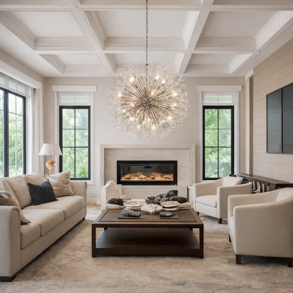 Dandelion Round Chandelier - fovolighting