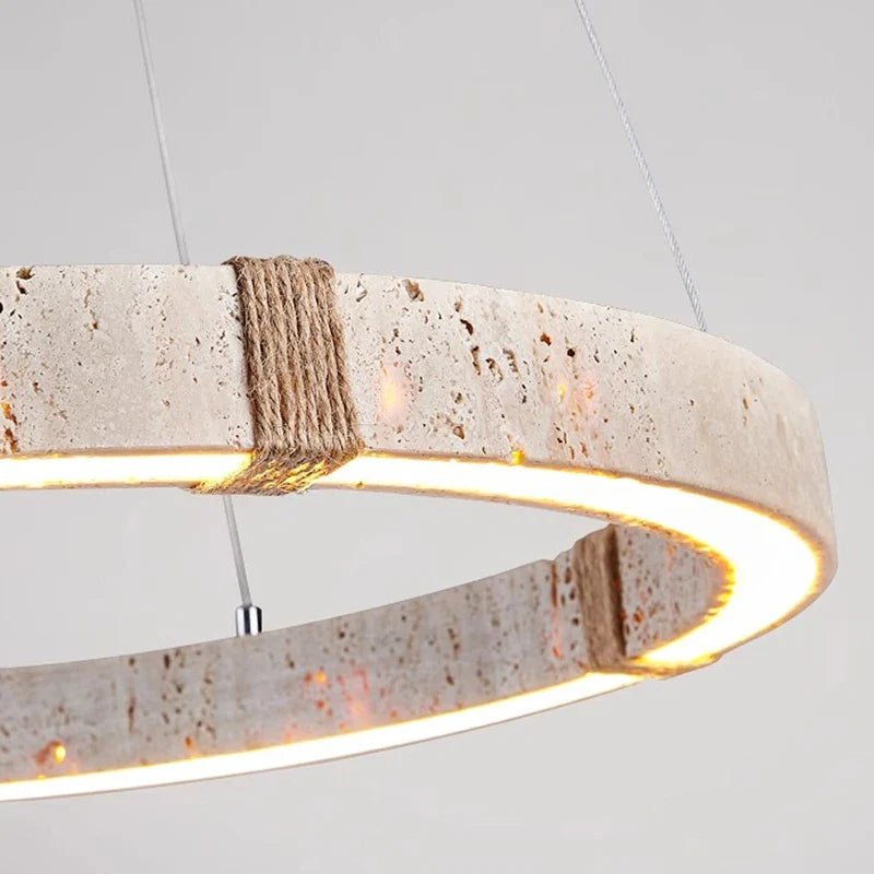 Danford Travertine Chandelier - fovolighting