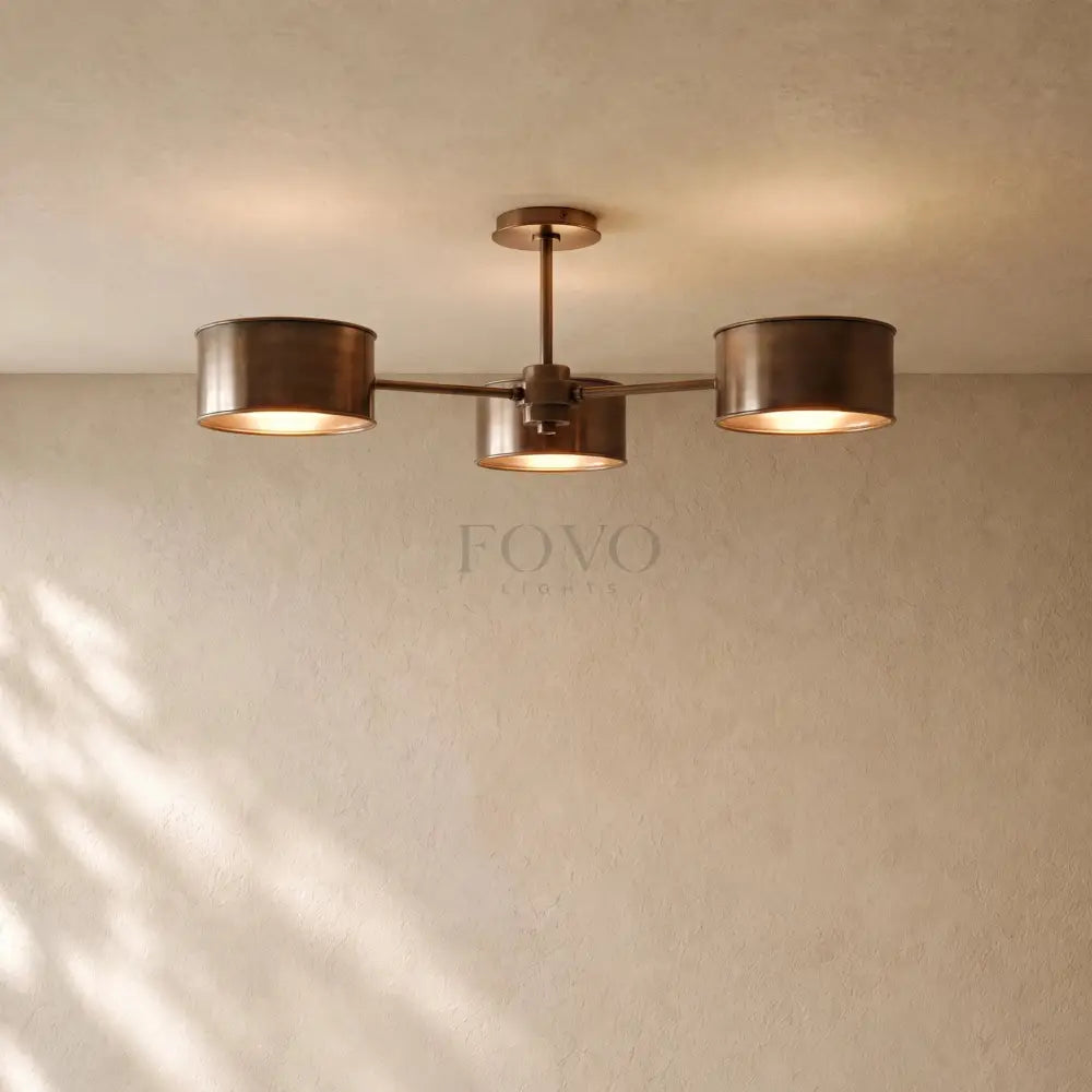 Daphna Metal Flush Mount