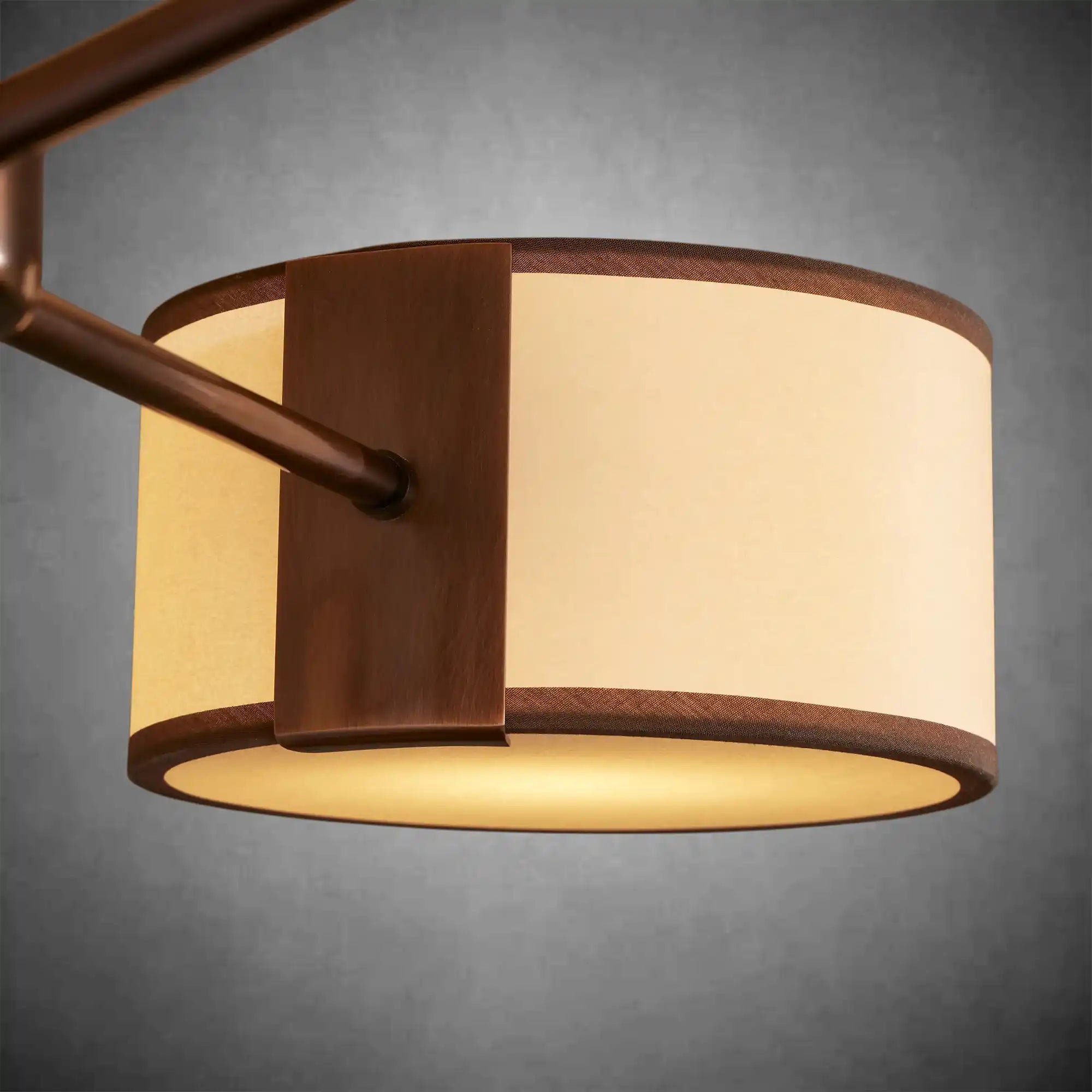 Daphne Fabric Flush Mount - fovolighting
