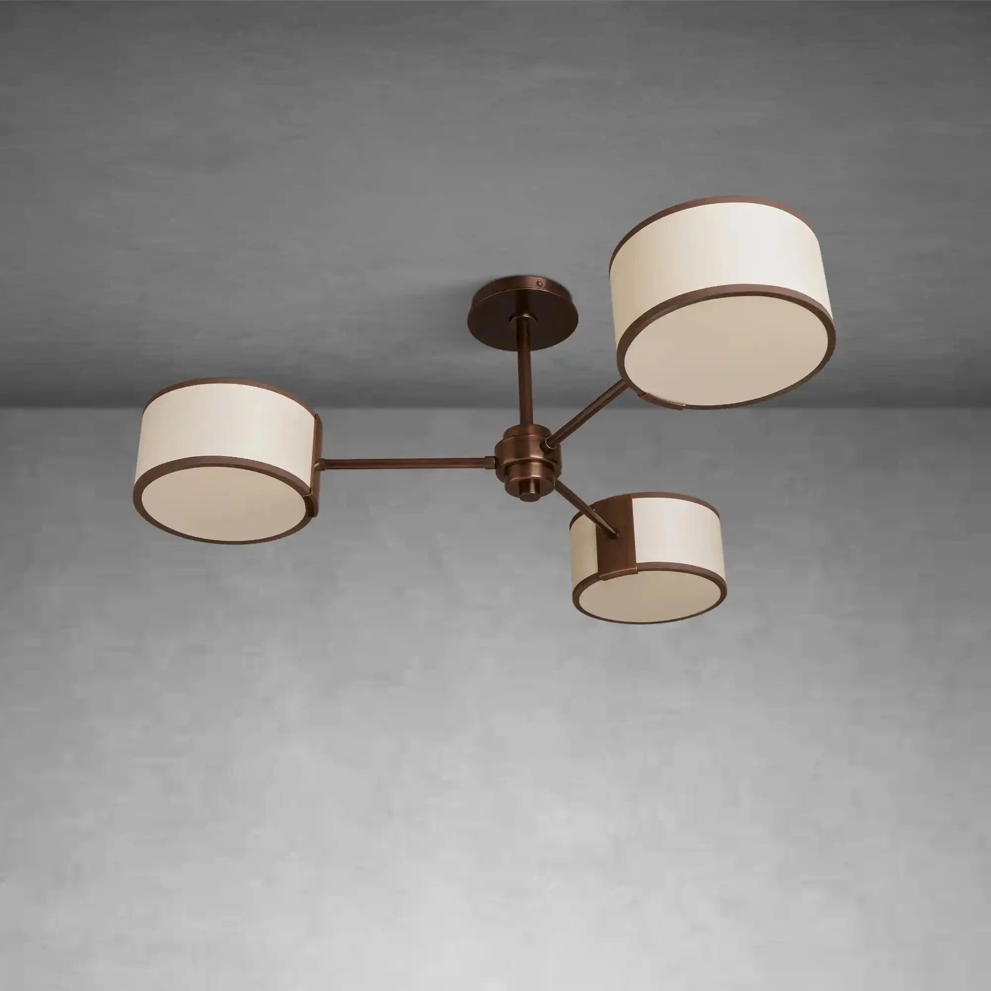 Daphne Fabric Flush Mount - fovolighting