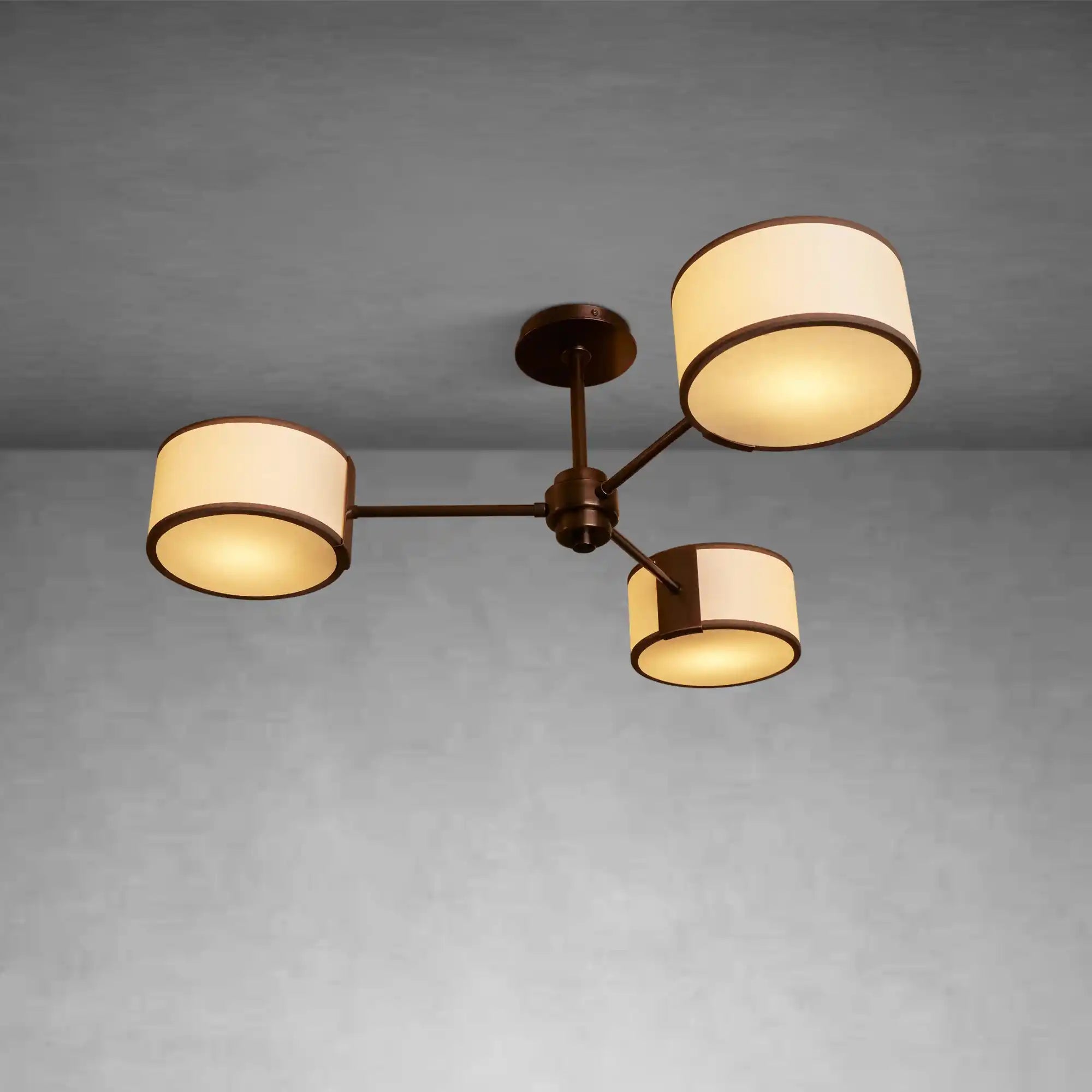 Daphne Fabric Flush Mount - fovolighting
