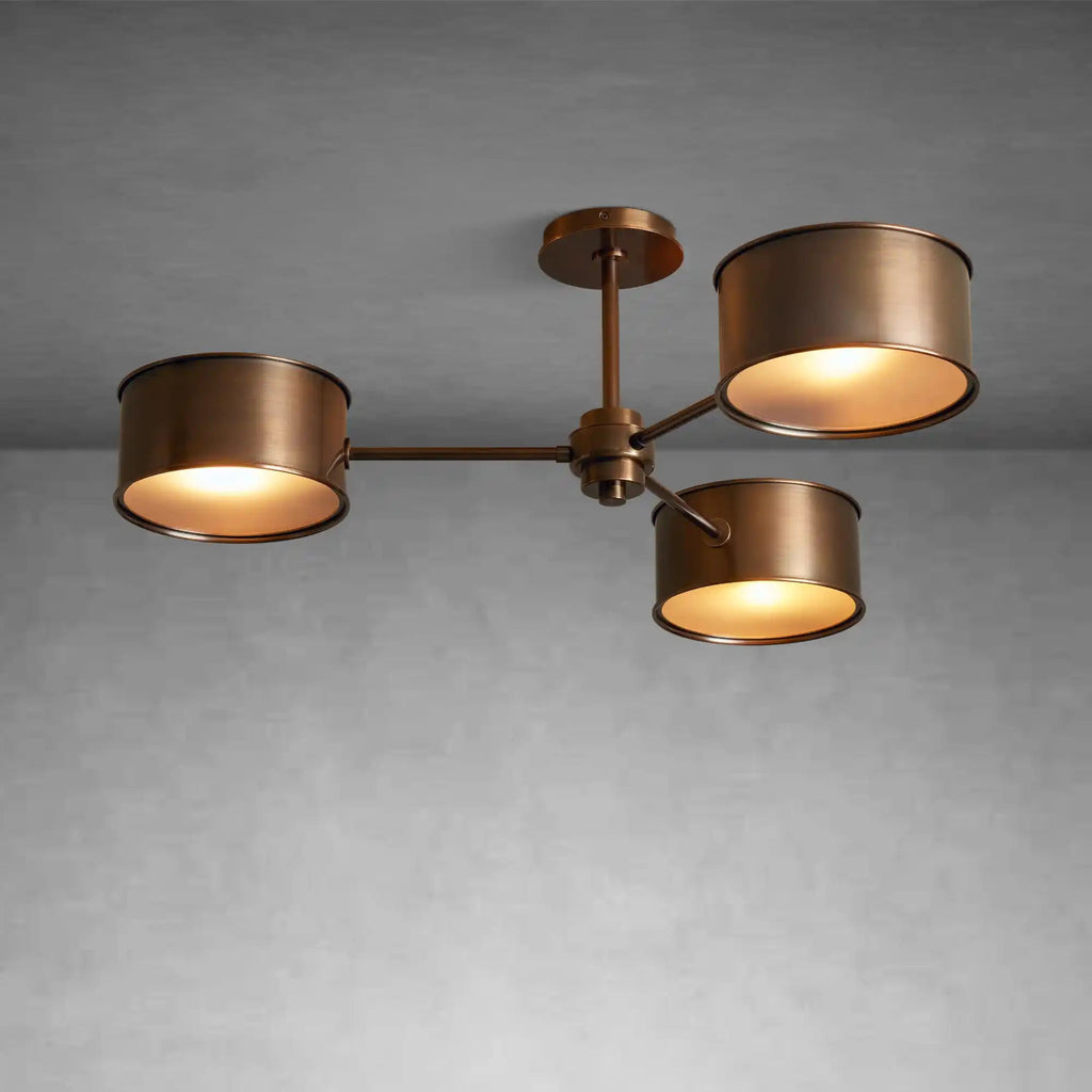 Daphne Metal Flush Mount - fovolighting