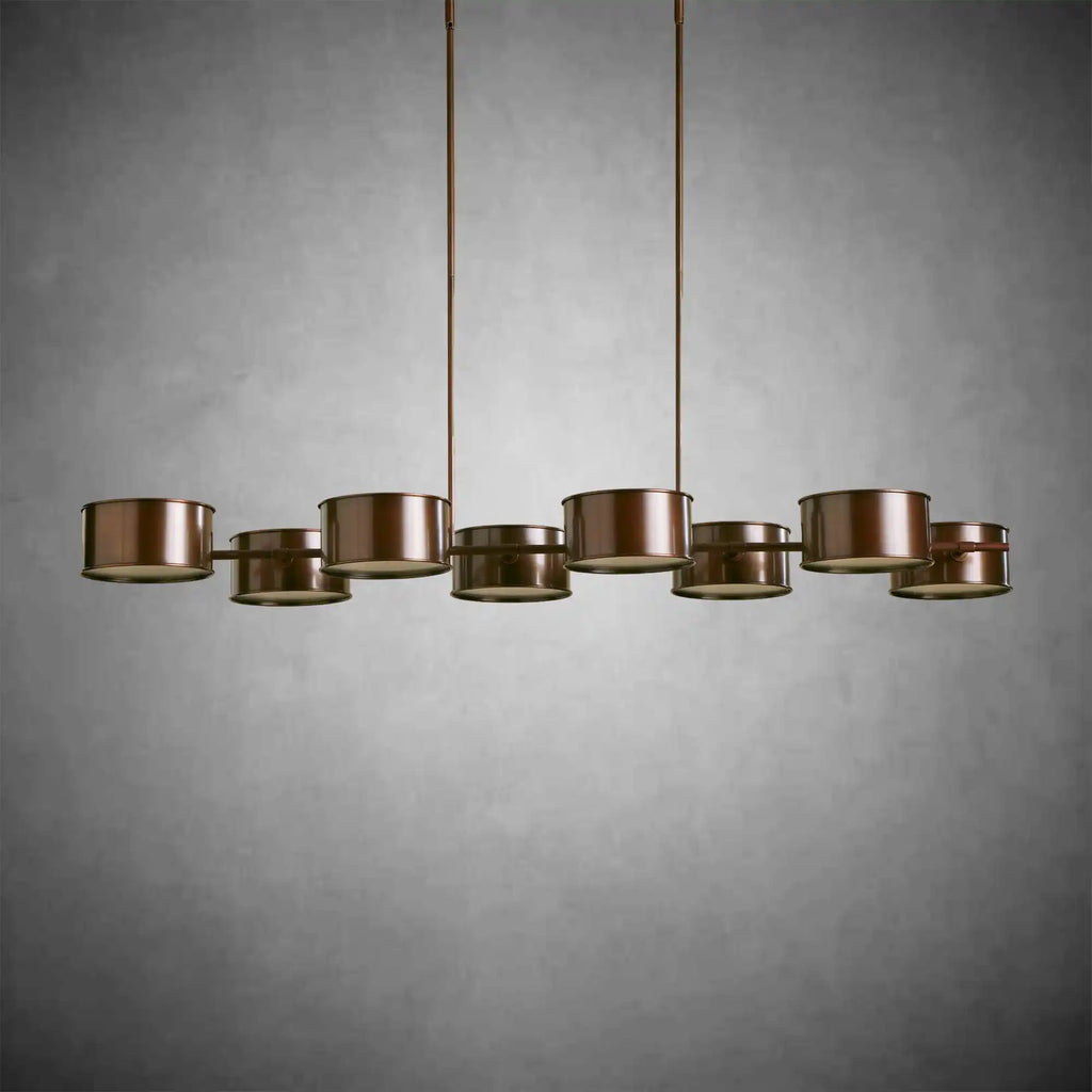 Daphne Metal Linear Chandelier - fovolighting