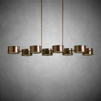 Daphne Metal Linear Chandelier - fovolighting
