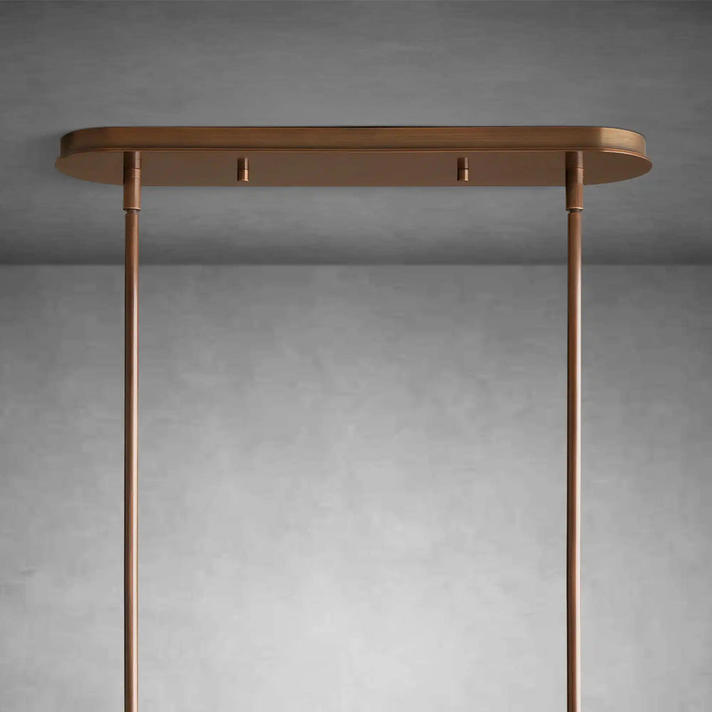 Daphne Metal Linear Chandelier - fovolighting