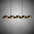 Daphne Metal Linear Chandelier - fovolighting