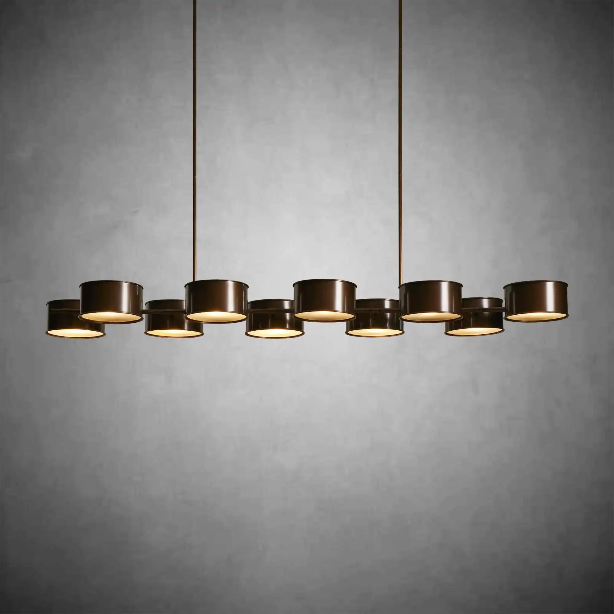 Daphne Metal Linear Chandelier - fovolighting