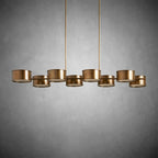 Daphne Metal Linear Chandelier - fovolighting