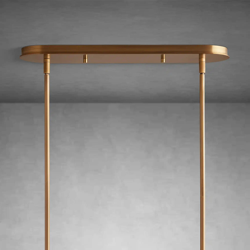 Daphne Metal Linear Chandelier - fovolighting