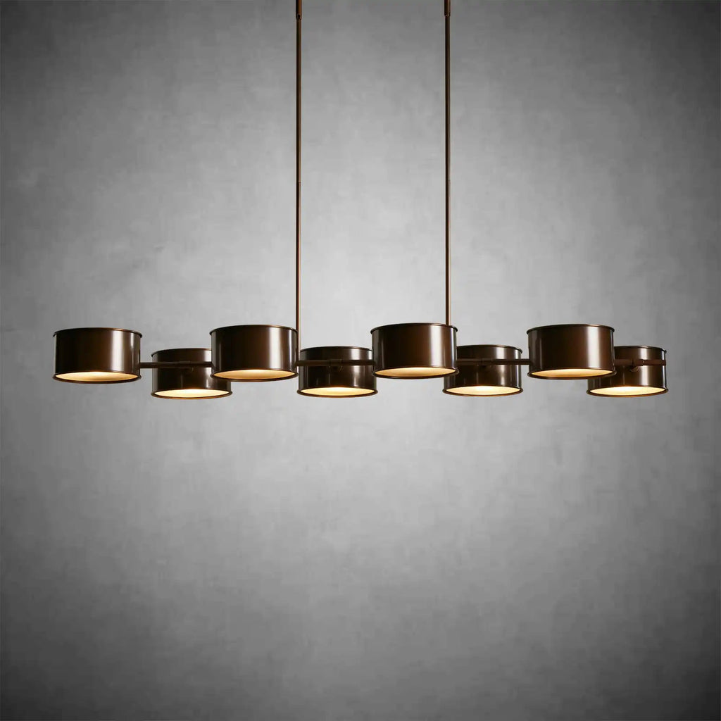 Daphne Metal Linear Chandelier - fovolighting