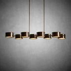 Daphne Metal Linear Chandelier - fovolighting