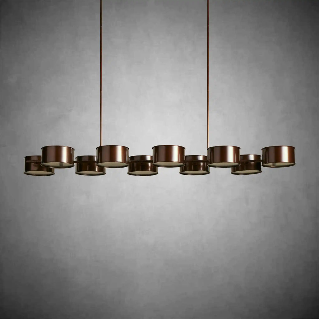 Daphne Metal Linear Chandelier - fovolighting