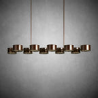 Daphne Metal Linear Chandelier - fovolighting