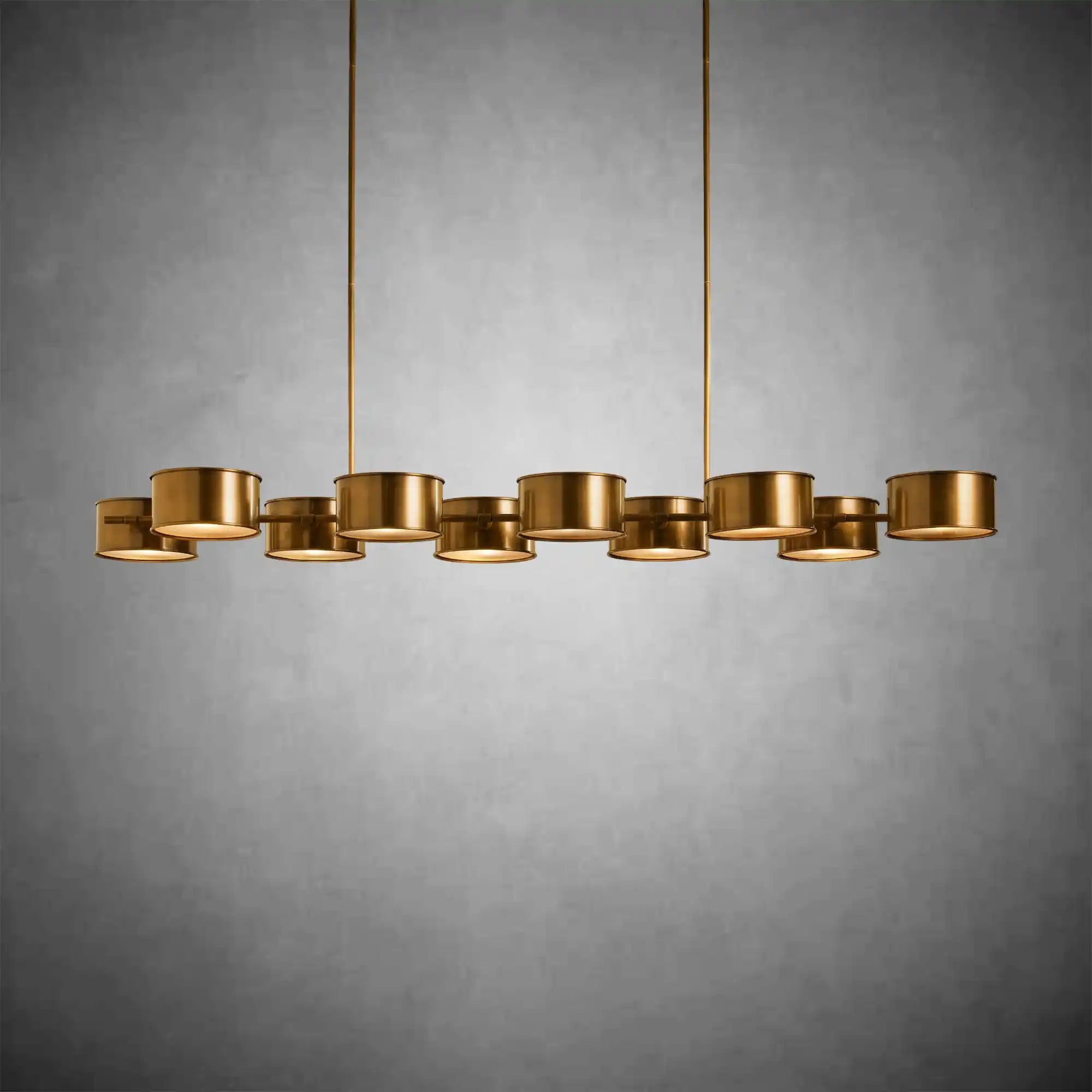 Daphne Metal Linear Chandelier - fovolighting