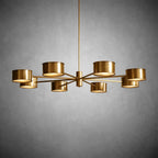 Daphne Metal Round Chandelier - fovolighting