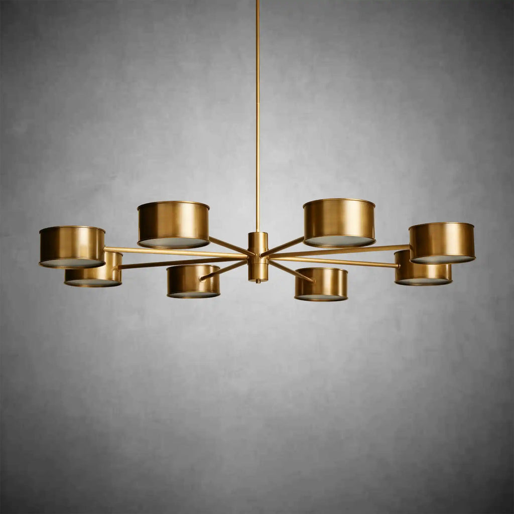 Daphne Metal Round Chandelier - fovolighting