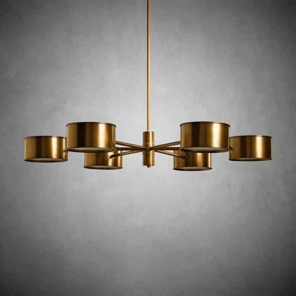 Daphne Metal Round Chandelier - fovolighting
