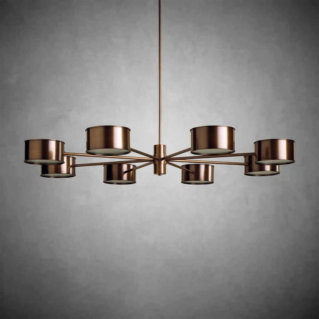 Daphne Metal Round Chandelier - fovolighting