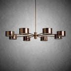 Daphne Metal Round Chandelier - fovolighting