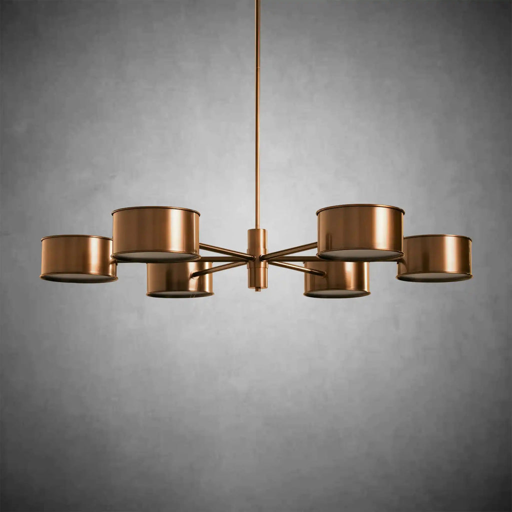Daphne Metal Round Chandelier - fovolighting