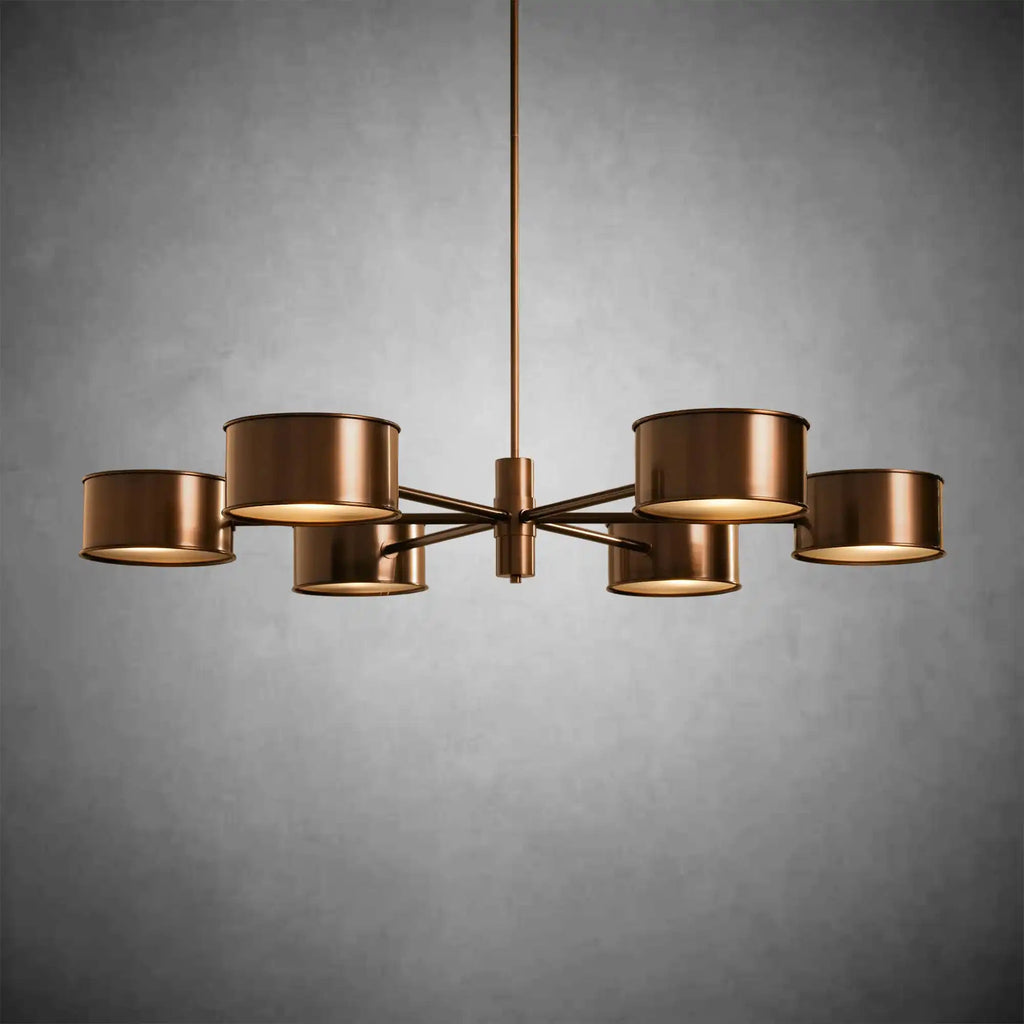 Daphne Metal Round Chandelier - fovolighting