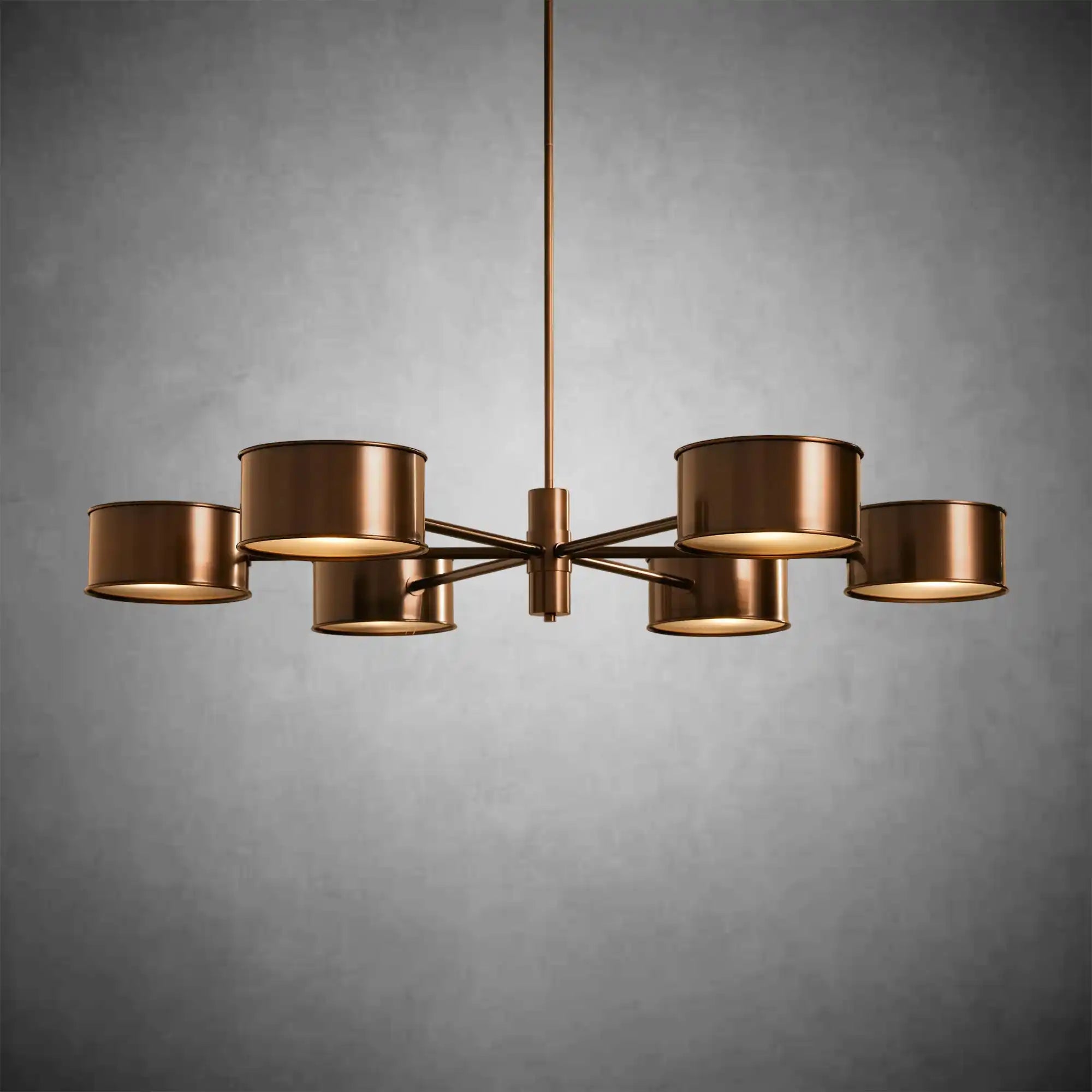 Daphne Metal Round Chandelier - fovolighting