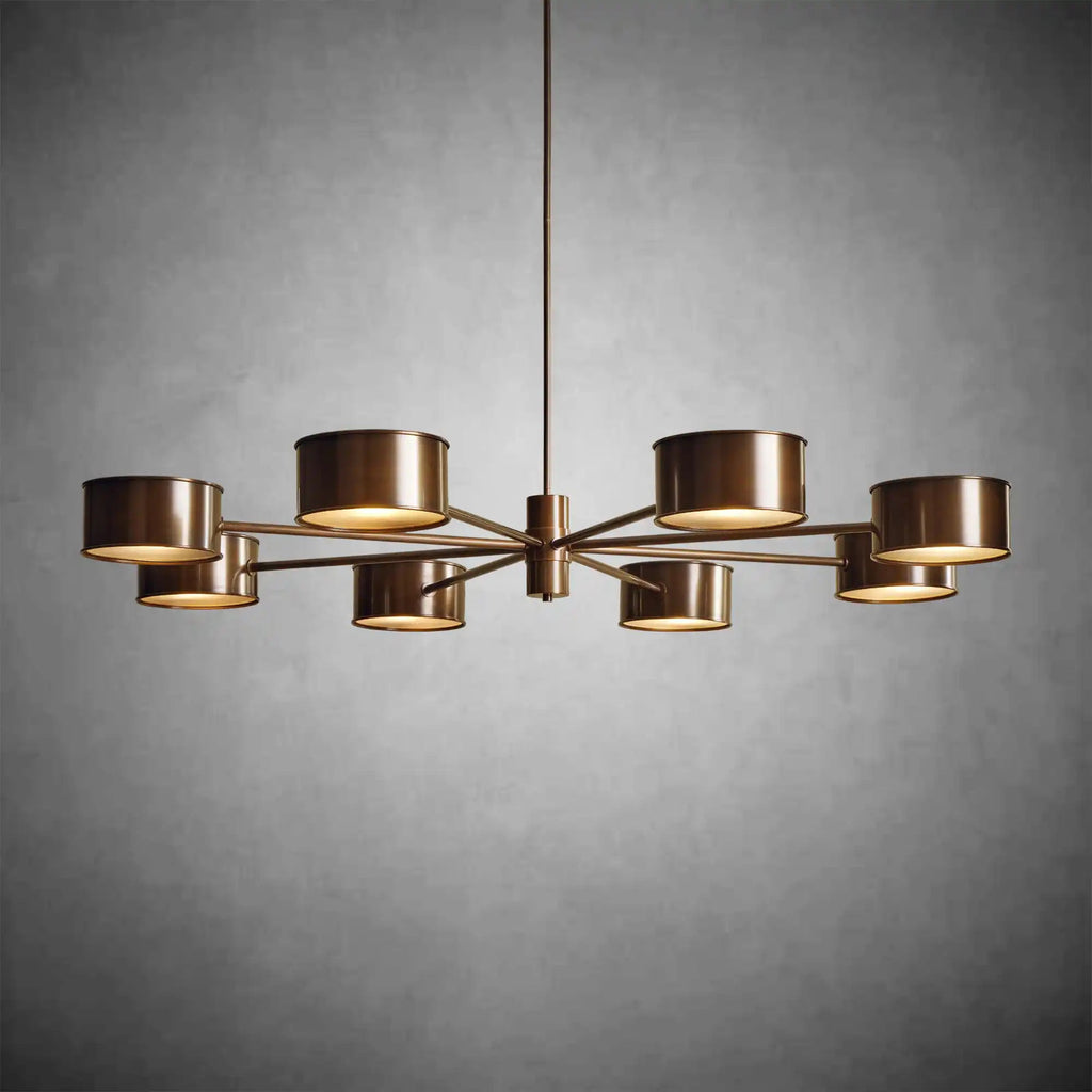 Daphne Metal Round Chandelier - fovolighting