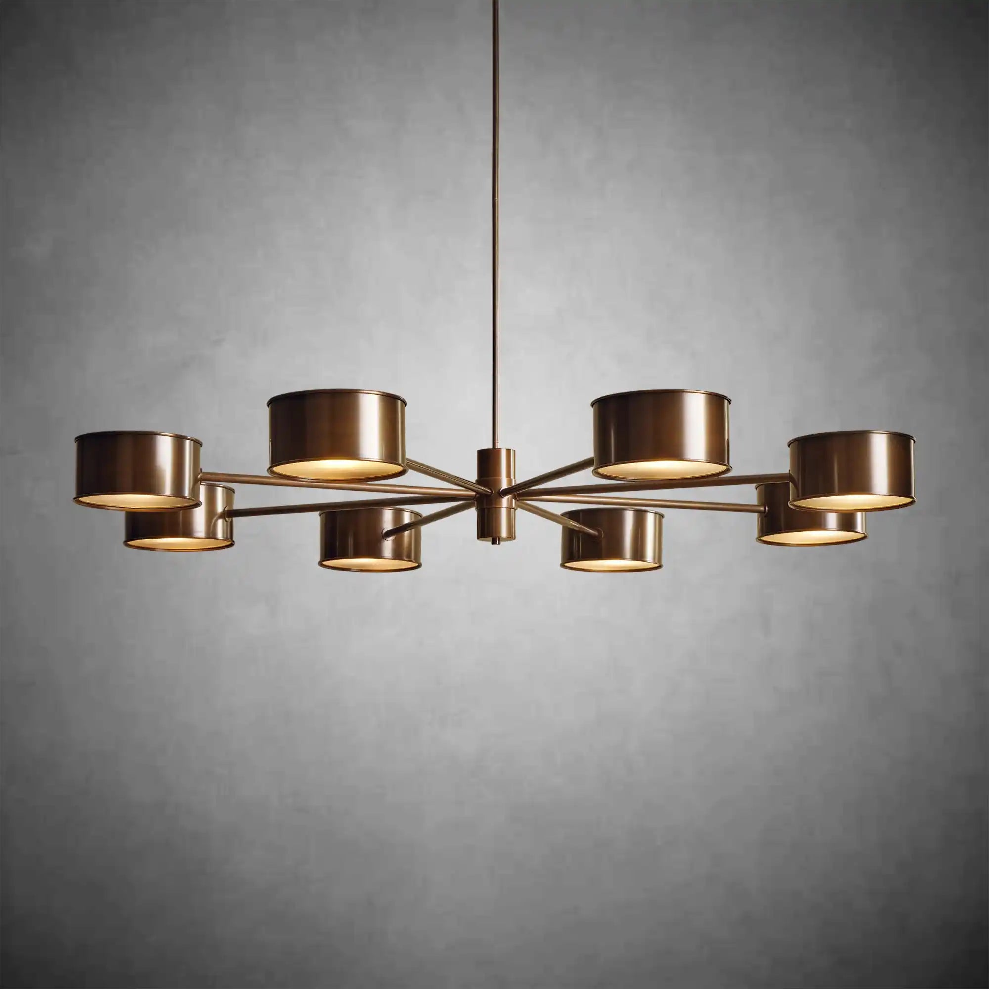 Daphne Metal Round Chandelier - fovolighting