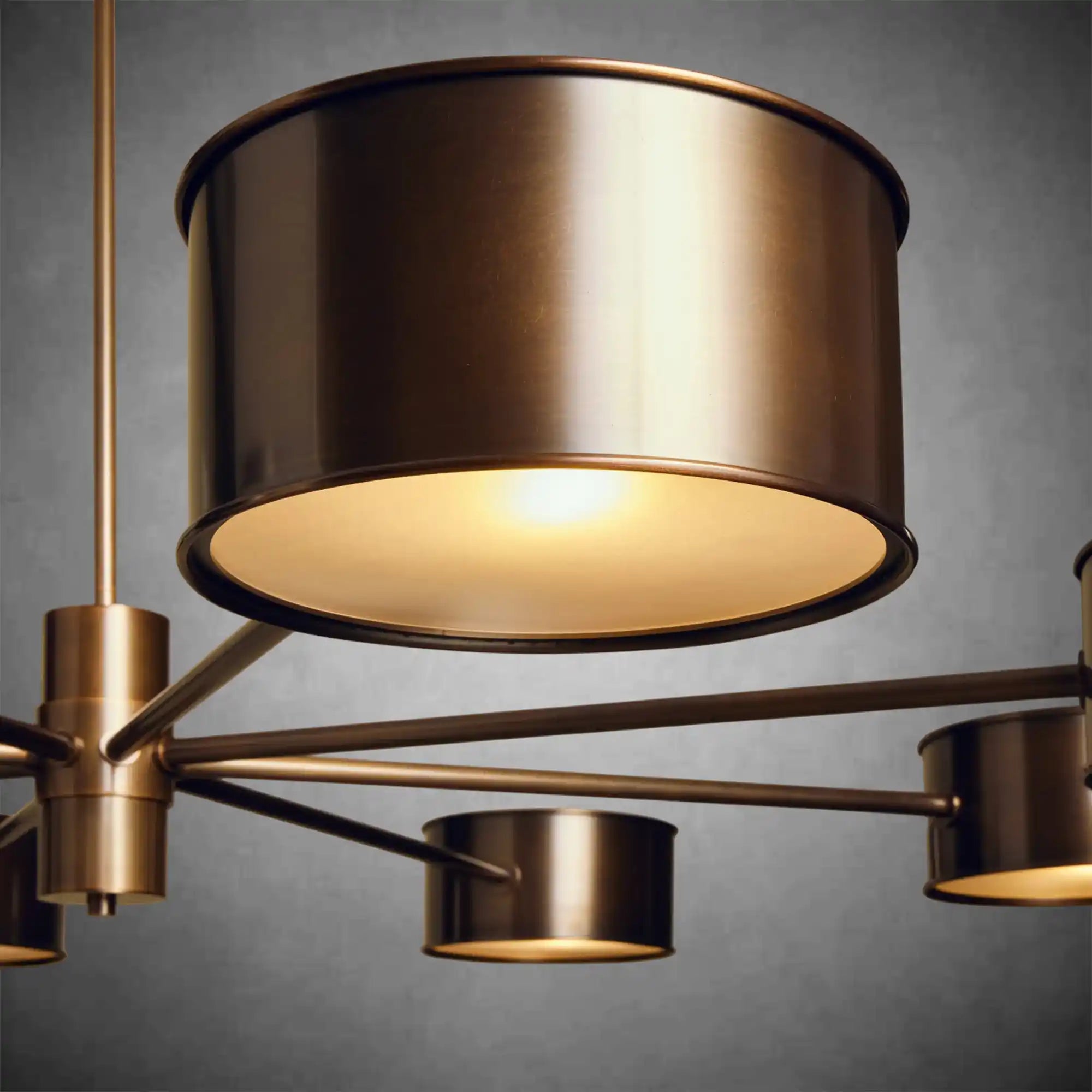 Daphne Metal Round Chandelier - fovolighting